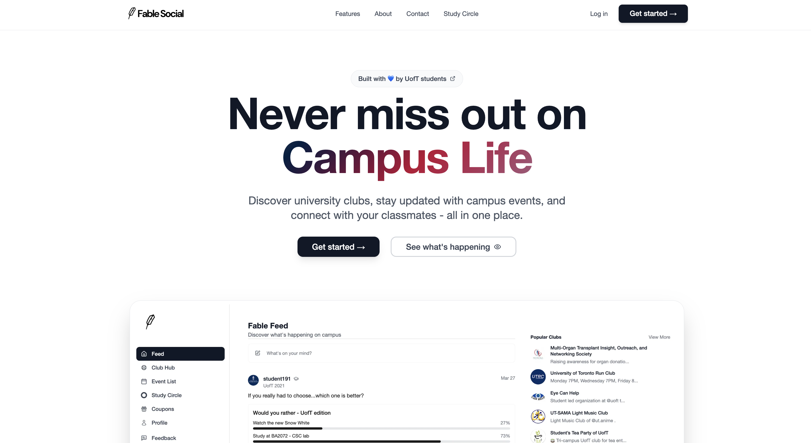 Fable Social Platform